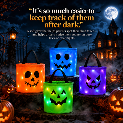 Auvella Light-Up Halloween Bag